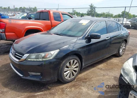2013 Honda Accord Ex-L V-6 from USA, damaged, VIN 1HGCR3F86DA037072